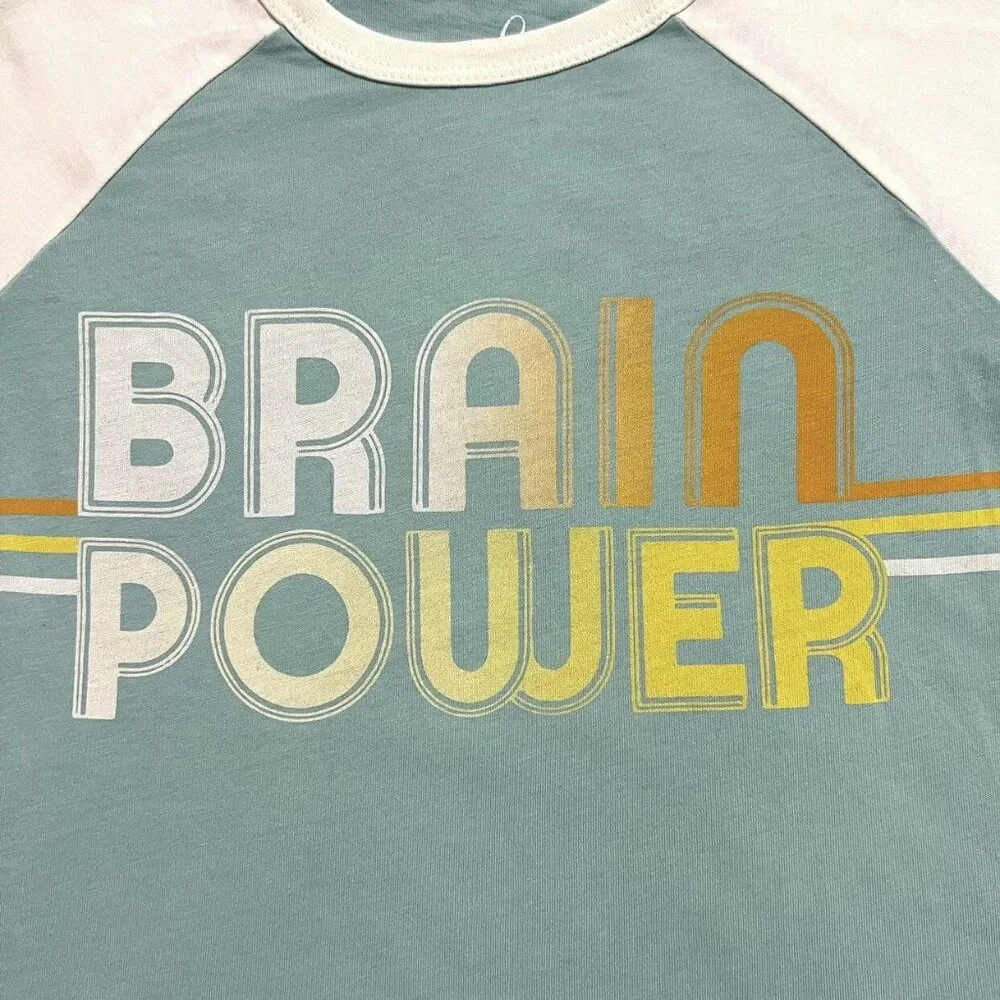 Peek XS (4-5Y) Brain Power Raglan Shirt